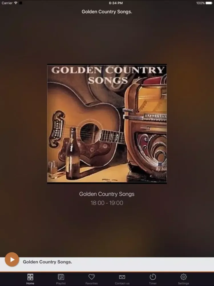 Golden Country Songs. iPad 应用截图
