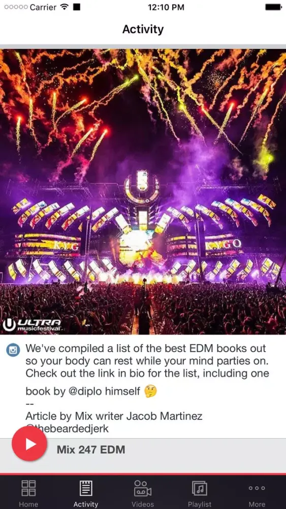 Mix 247 EDM スクリーンショット