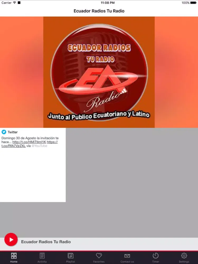 Ecuador Radios Tu Radio iPad  سکرین شاٹس