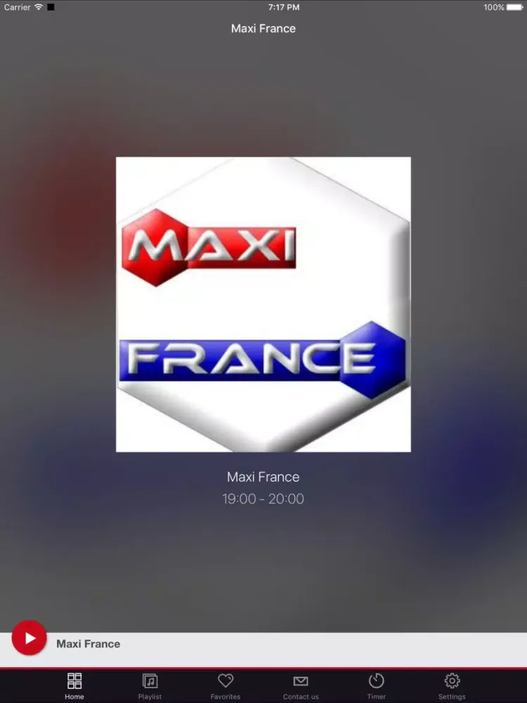 Maxi France iPad 应用截图