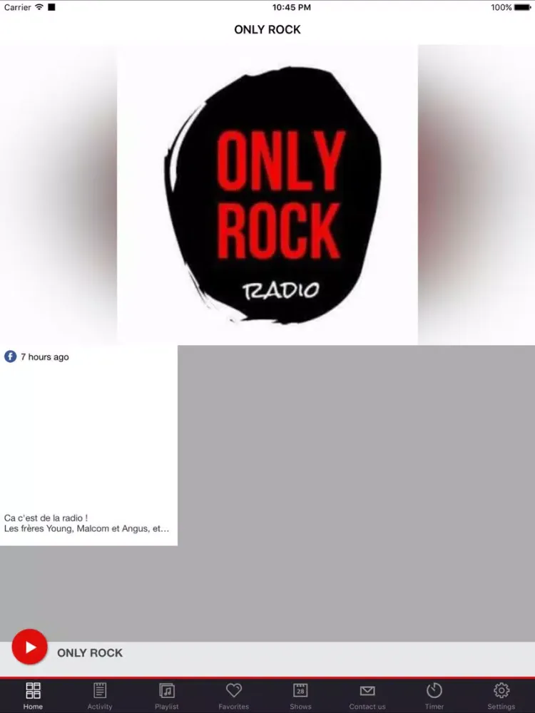 ONLY ROCK iPad  স্ক্রিনশট