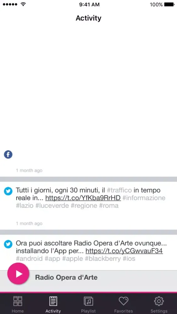 Radio Opera d'Arte स्क्रीनशॉट