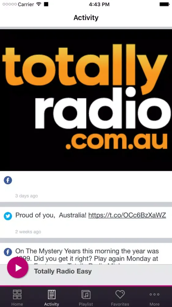 Screenshot di Totally Radio Easy