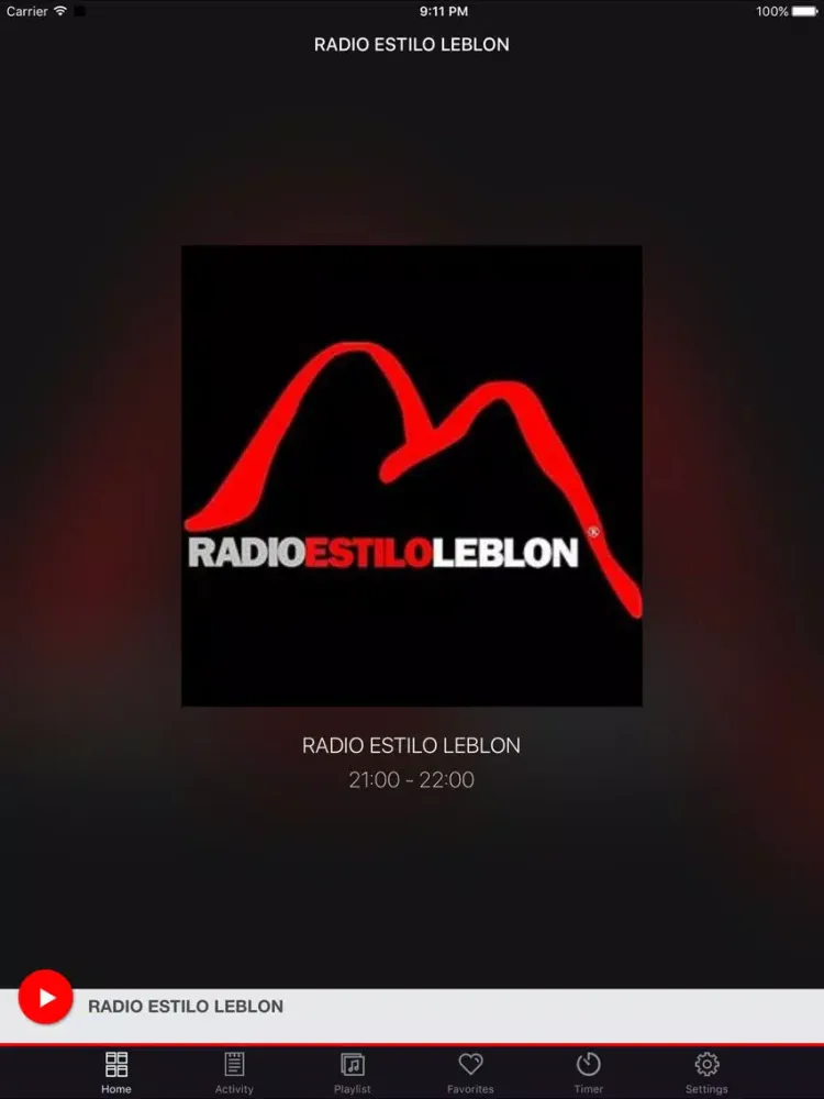 RADIO ESTILO LEBLON iPad  스크린샷