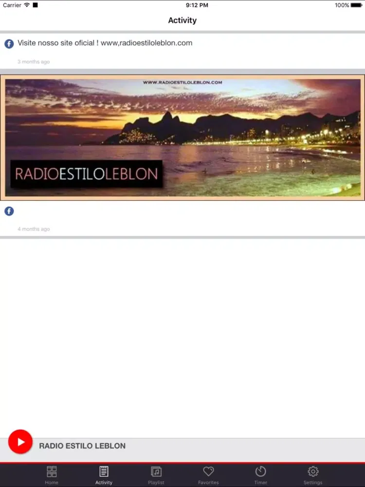 RADIO ESTILO LEBLON iPad  스크린샷