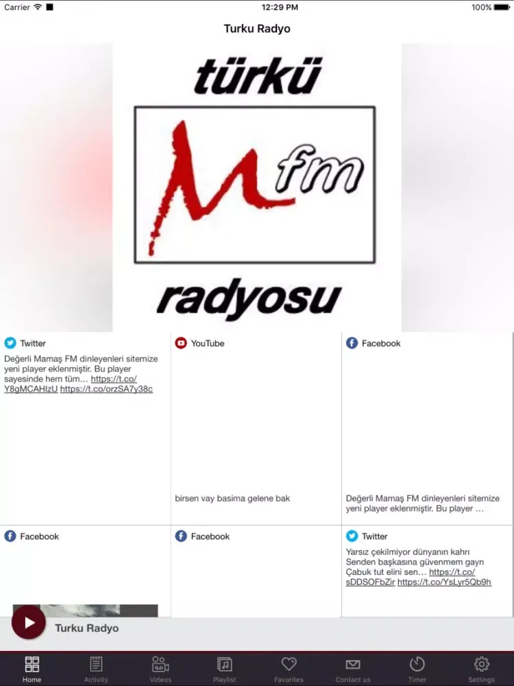 Turku Radyo iPad 应用截图