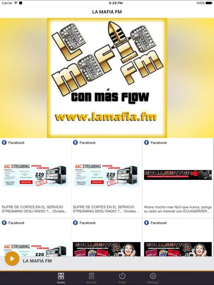 LA MAFIA FM iPad  Ekran Görüntüleri