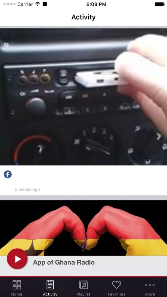 App of Ghana Radio স্ক্রিনশট