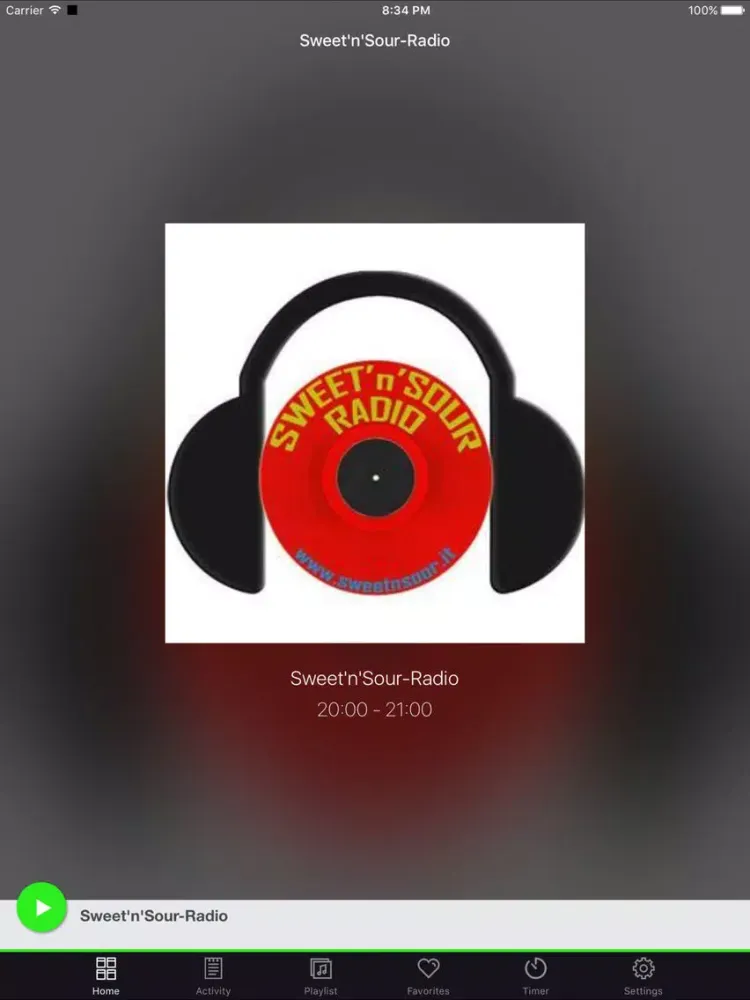 Sweet'n'Sour-Radio iPad 應用截圖