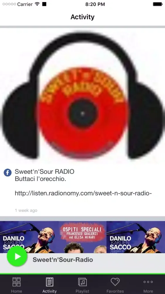 Sweet'n'Sour-Radio應用截圖
