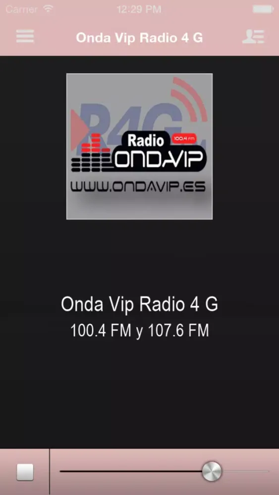 Скриншоты Onda Vip Radio 4 G