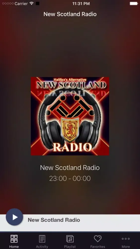 Captures d'écran de New Scotland Radio