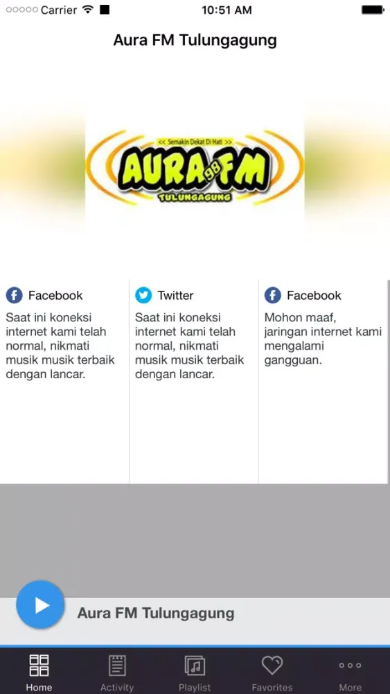 Aura FM Tulungagung Screenshots