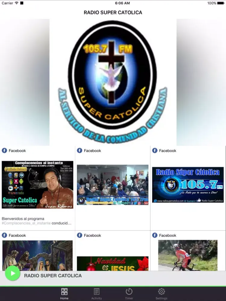 RADIO SUPER CATOLICA iPad  스크린샷