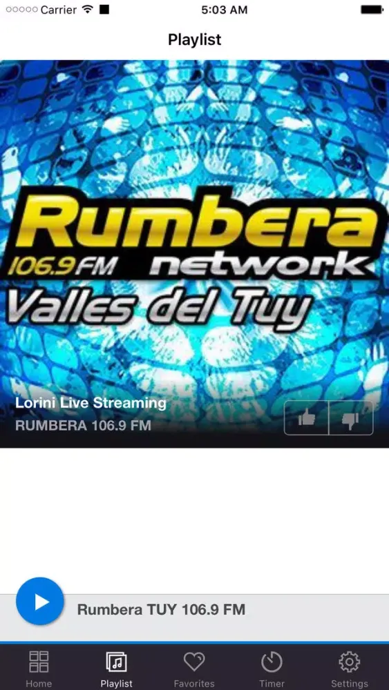 Rumbera TUY 106.9 FM应用截图