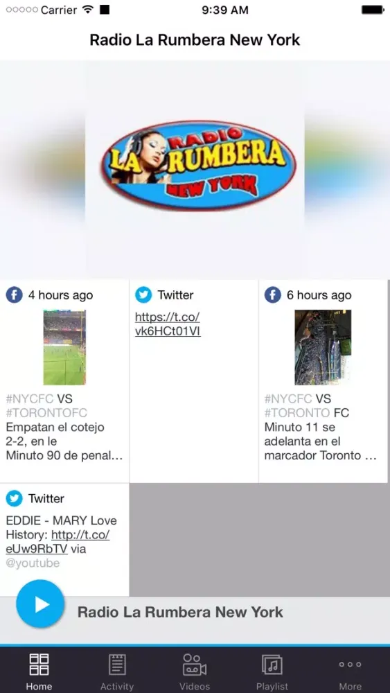 Capturas de tela do Radio La Rumbera New York
