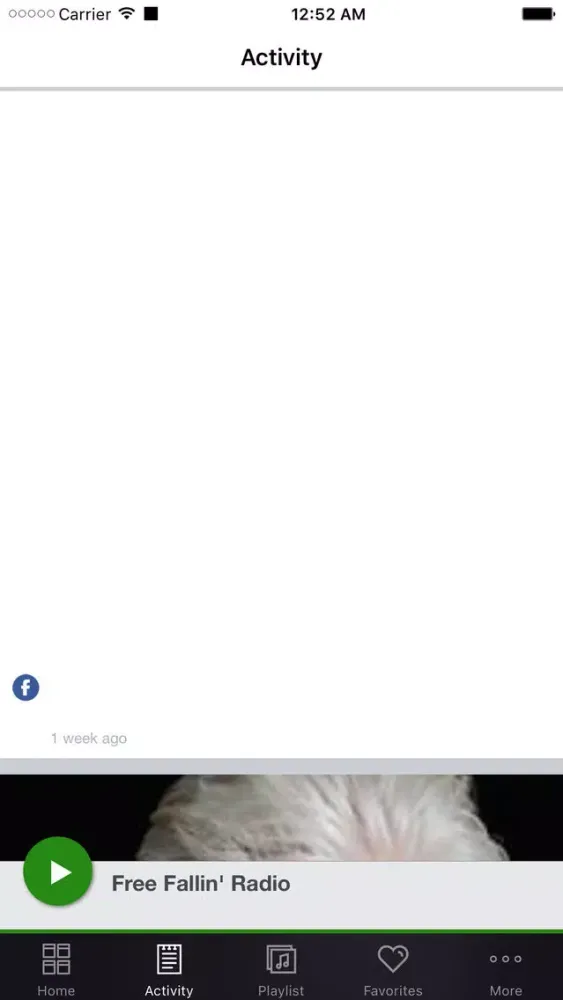 Free-Fallin' Radio Screenshots