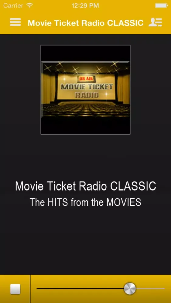 Movie Ticket Radio CLASSIC Ekran Görüntüleri