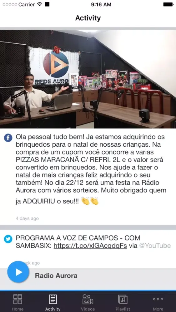 Скриншоты Radio Aurora