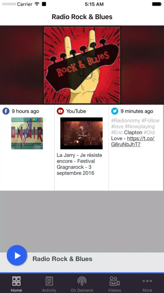 Radio Rock & Blues应用截图