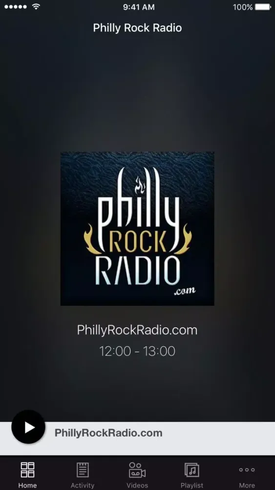 Capturas de tela do Philly Rock Radio