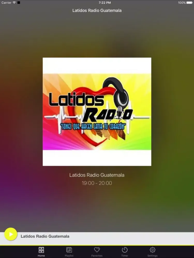 Latidos Radio Guatemala iPad  स्क्रीनशॉट