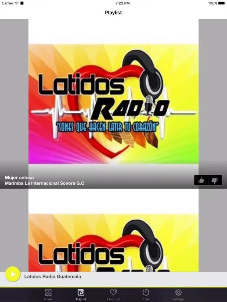 Latidos Radio Guatemala iPad  स्क्रीनशॉट