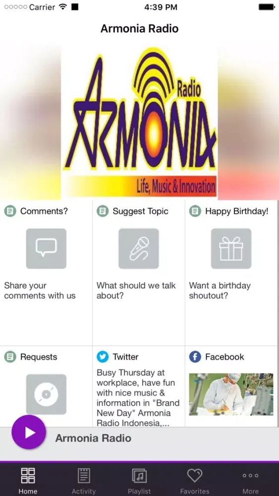 Armonia Radio应用截图