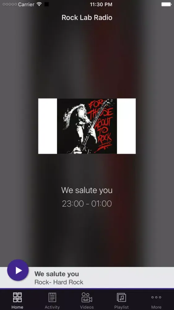 Capturas de pantalla de Rock Lab Radio