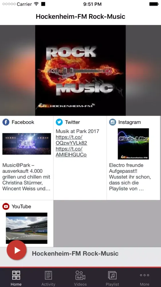 Hockenheim-FM Rock-Music应用截图