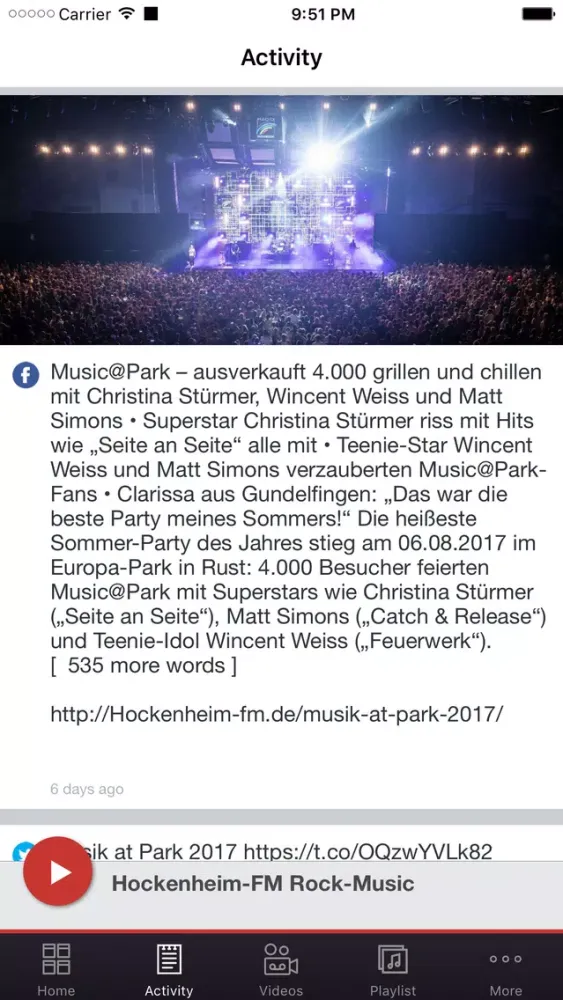 Hockenheim-FM Rock-Music应用截图