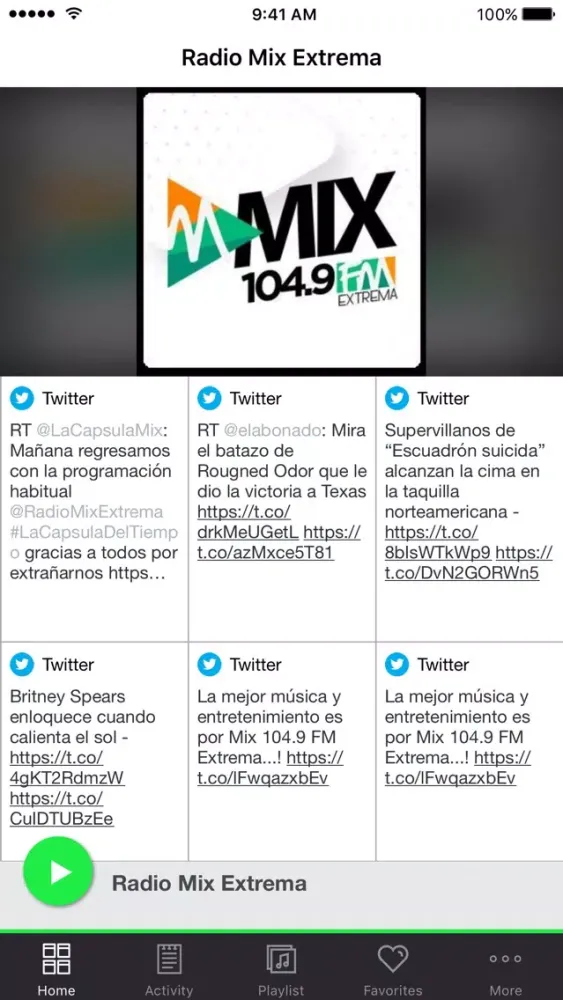 Radio Mix Extrema スクリーンショット