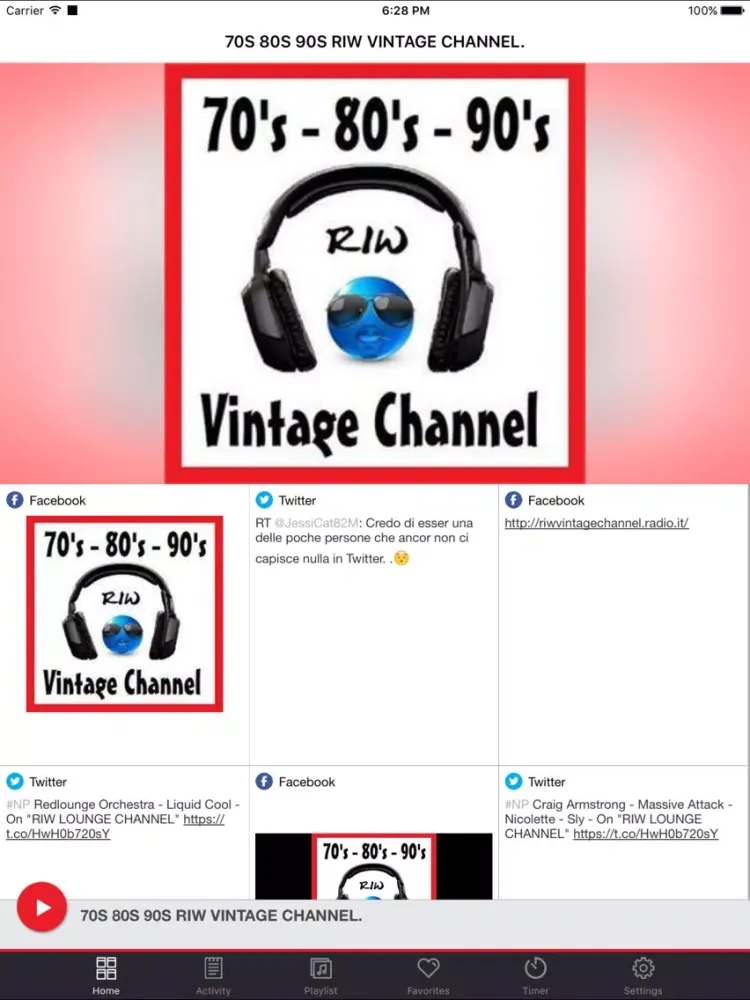 70S 80S 90S RIW VINTAGE CHANNEL. iPad 应用截图