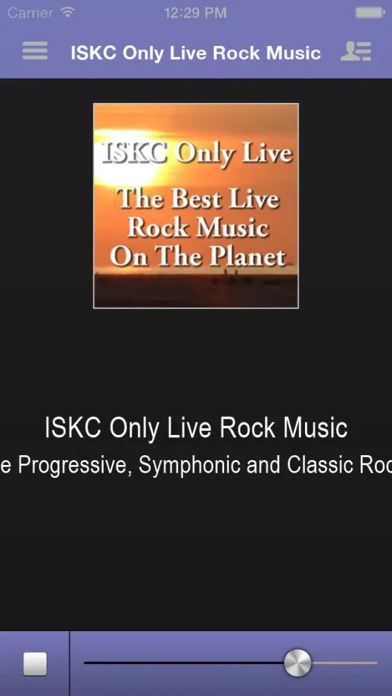 Captures d'écran de ISKC Only Live Rock Music