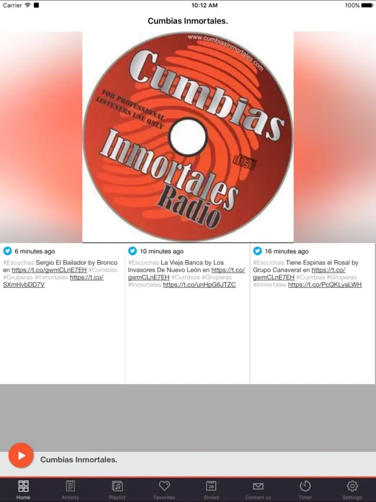 Скриншоты Cumbias Inmortales. iPad 