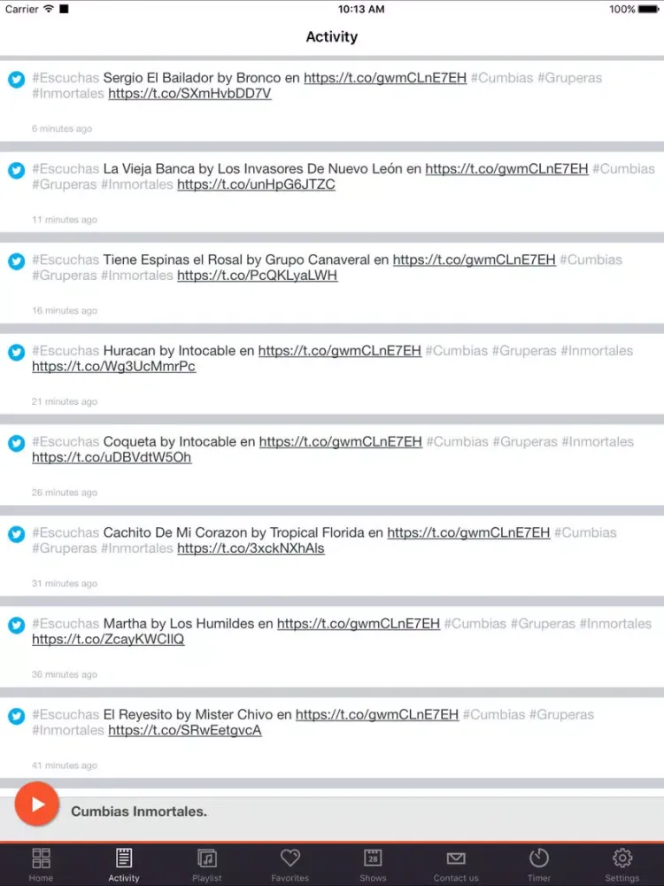 Скриншоты Cumbias Inmortales. iPad 