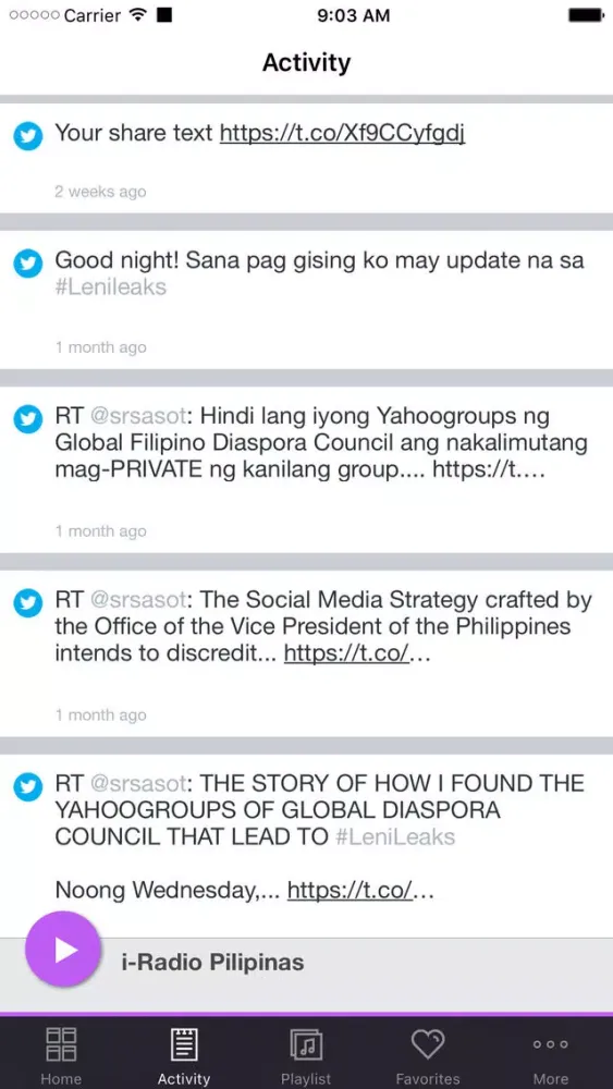 i-Radio Pilipinas Screenshots