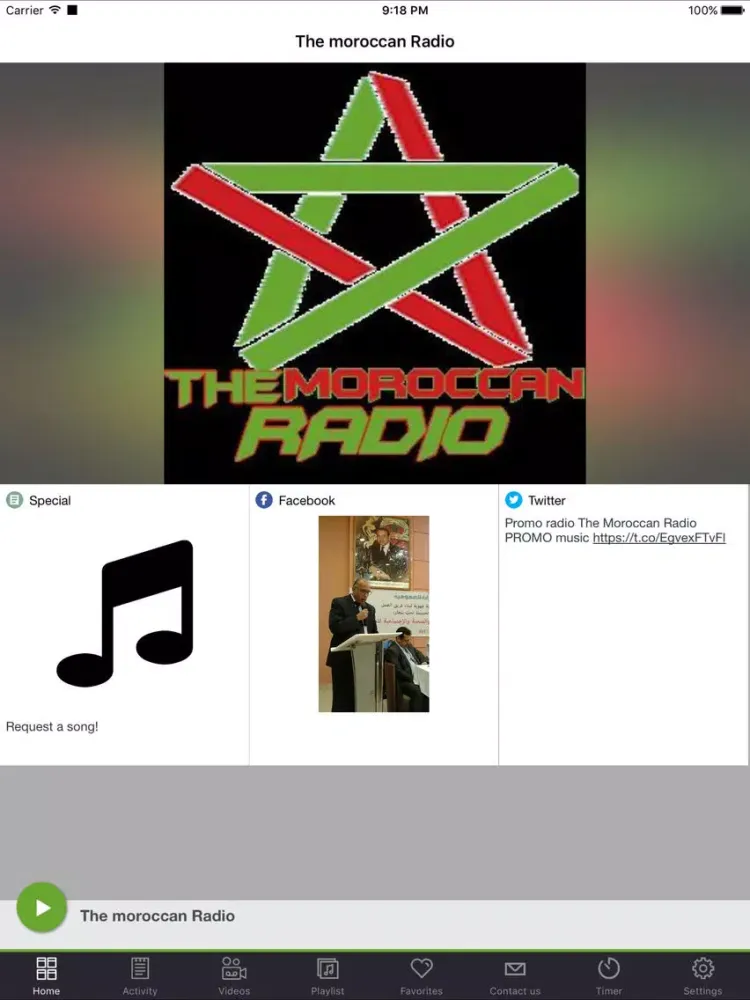 The moroccan Radio iPad  سکرین شاٹس