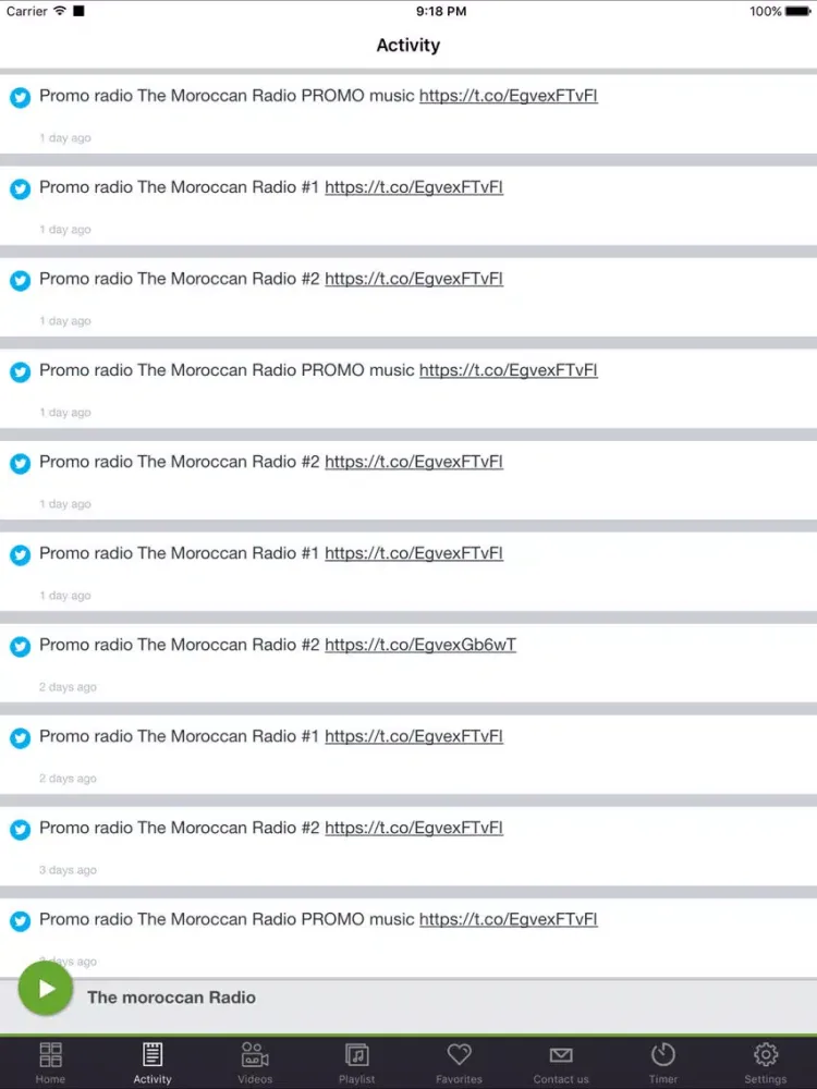 The moroccan Radio iPad  سکرین شاٹس