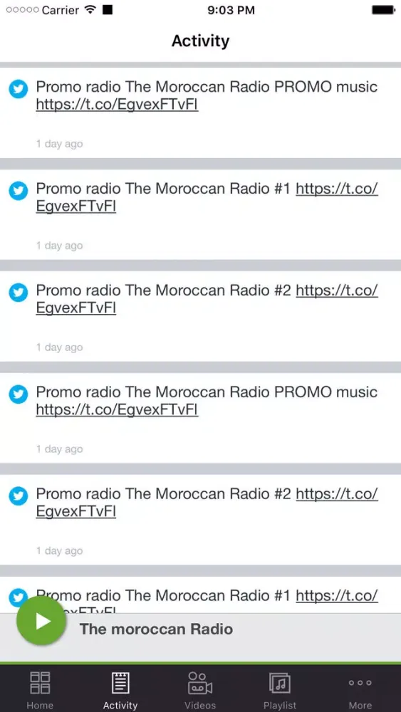 The moroccan Radio سکرین شاٹس