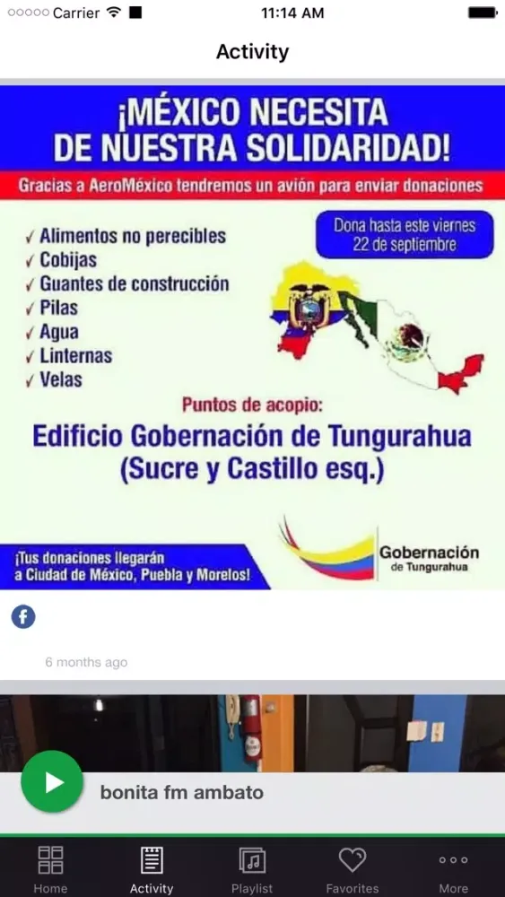 bonita fm ambato 스크린샷
