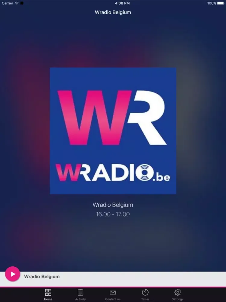 Capturas de pantalla de Wradio Belgium iPad 