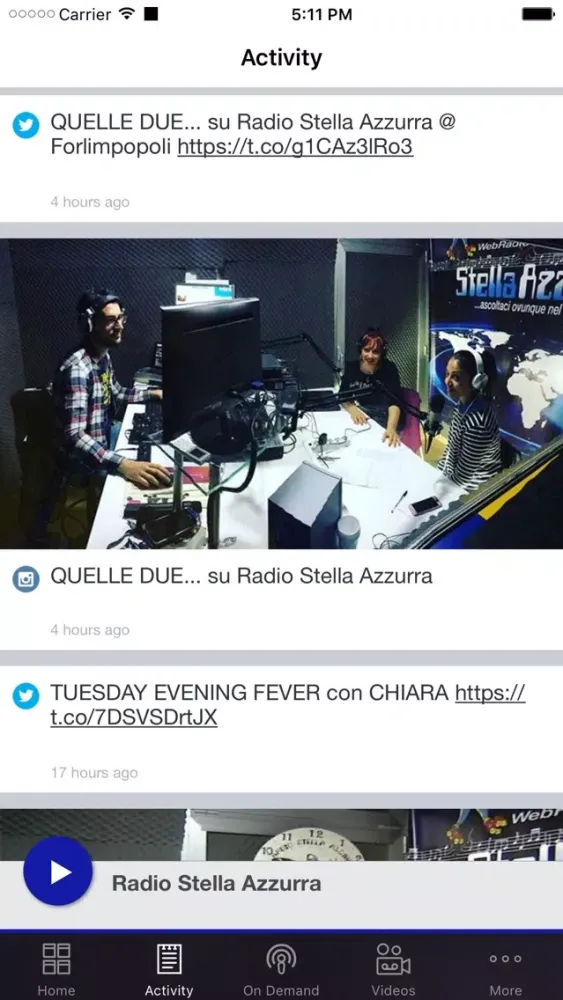 Скриншоты Radio Stella Azzurra