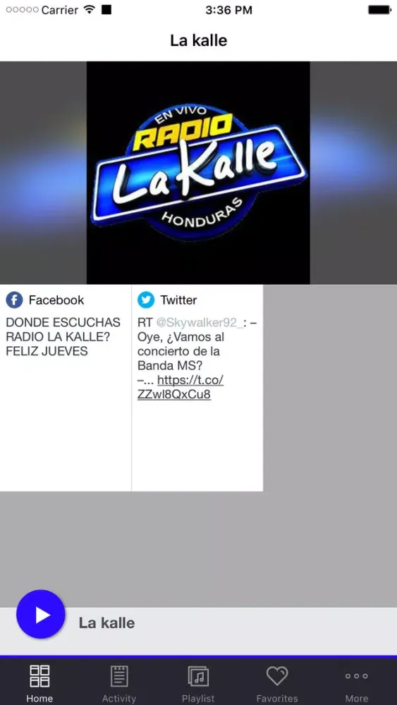 Ảnh chụp màn hình của La kalle