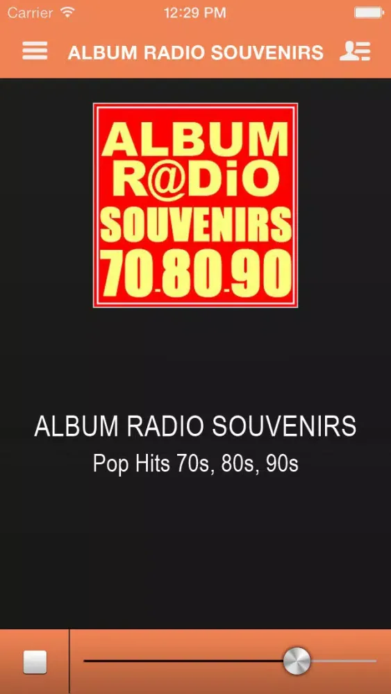 ALBUM RADIO SOUVENIRS Screenshots