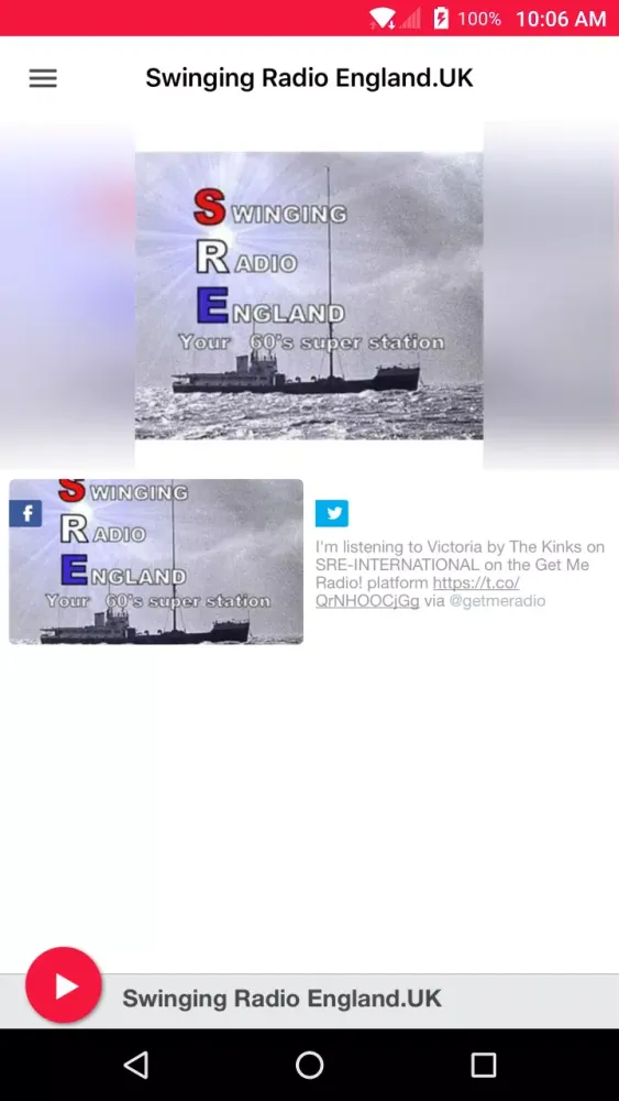 Swinging Radio England.UK Screenshots