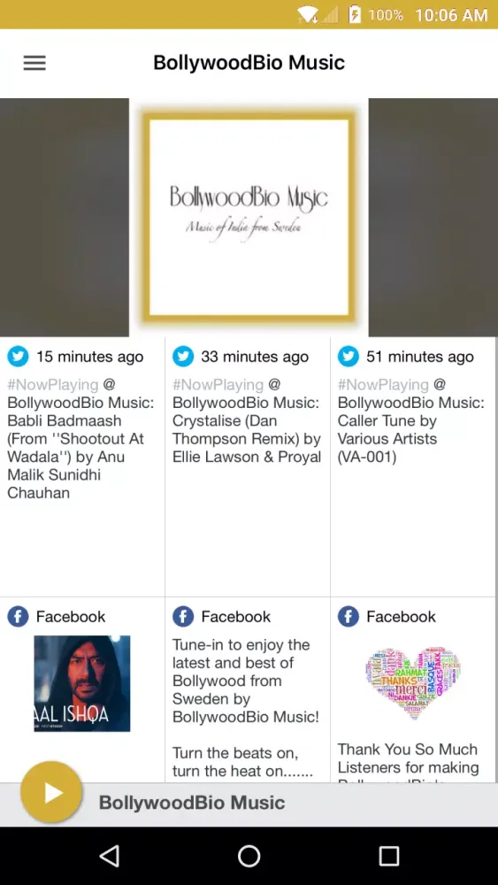 BollywoodBio Music應用截圖