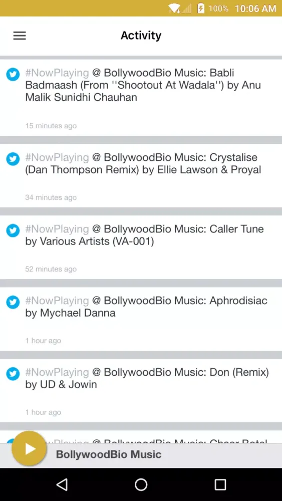 BollywoodBio Music應用截圖