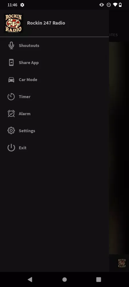 Rockin 247 Radio Screenshots