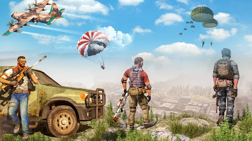 Battleground Gun Fire Games 3D Screenshots